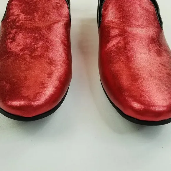 Giorgio Brutini 10M Red Slip On Men's  Loafers