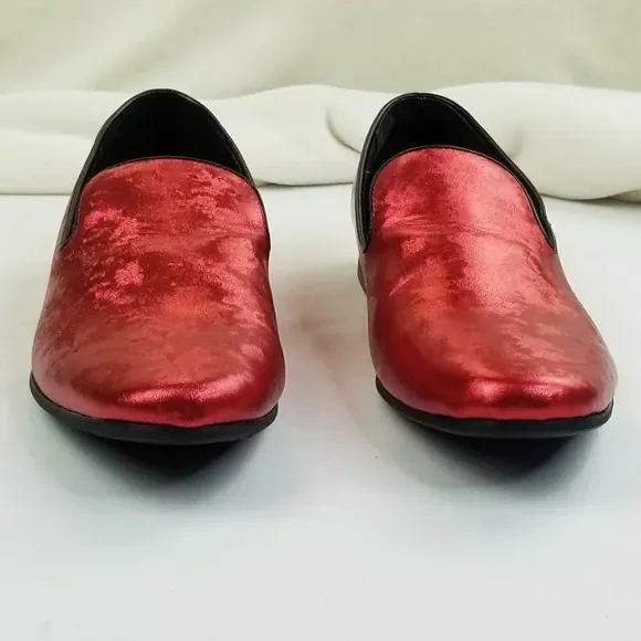 Giorgio Brutini 10M Red Slip On Men's  Loafers