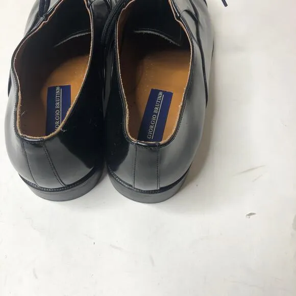 Giorgio Brutini Men's Oxford Shoes Made in Italy Genuine Leather Size 13
