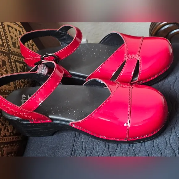 Gorgeous - Dansko Women's Red Mary Jane Shoes