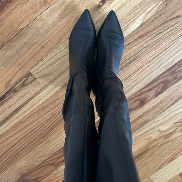 Gorgeous Leather Over The Knee Boots