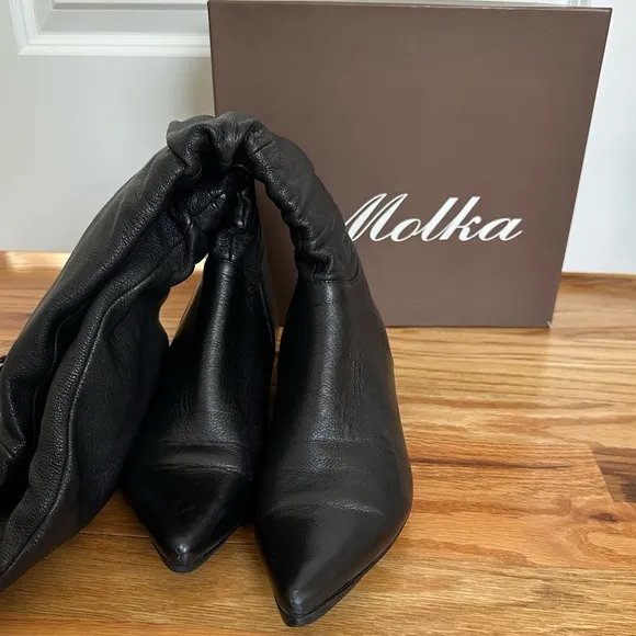 Gorgeous Leather Over The Knee Boots
