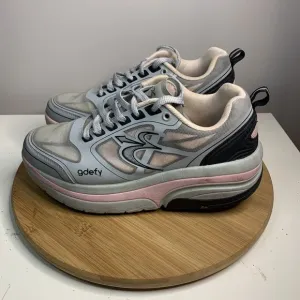 Gravity Defyer Gdefy Ion Womens Size 9.5 Athletic Shoes Gray Pink TB9022FGP-W