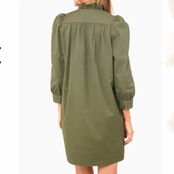 Green Claiborne Dress POMANDER PLACE