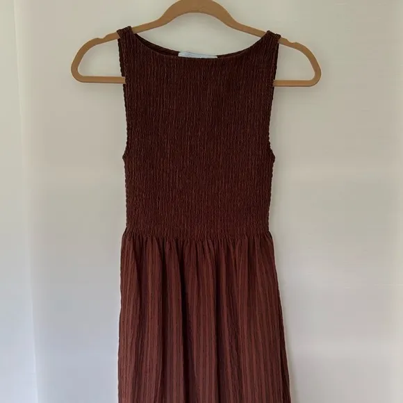 Hill House Brown Cosima Nap Dress - LIKE NEW
