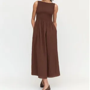Hill House Brown Cosima Nap Dress - LIKE NEW