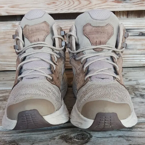 Hoka Anacapa 2 Sand and Taupe Athletic Shoes