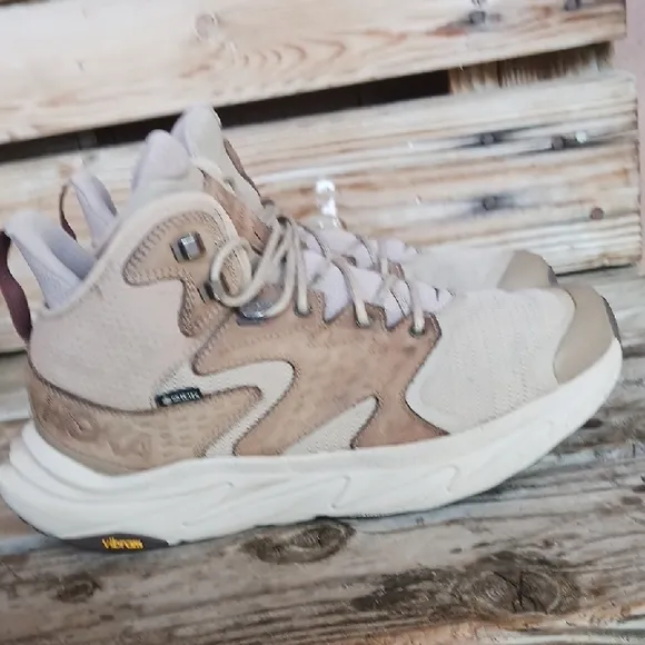 Hoka Anacapa 2 Sand and Taupe Athletic Shoes