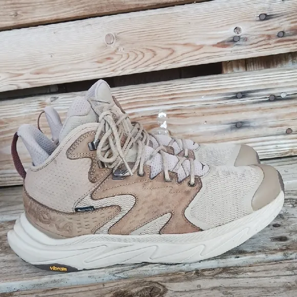 Hoka Anacapa 2 Sand and Taupe Athletic Shoes