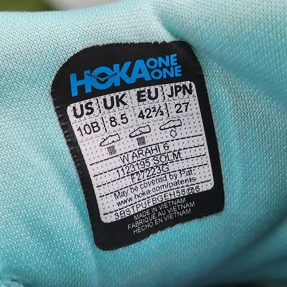 HOKA ARAHI 6 - Womens Athletic Shoes - SIZE 10B