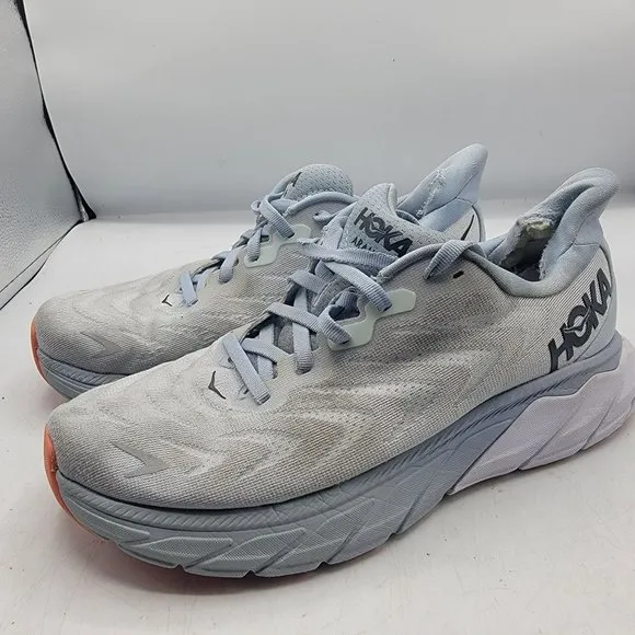 Hoka One One Arahi 6 Womens 7.5B Plein Air Blue Fog Shoes Athletic 1123195 PABF