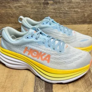 Hoka One One Bondi 8 Athletic Running Sneakers Size 9B Women’s