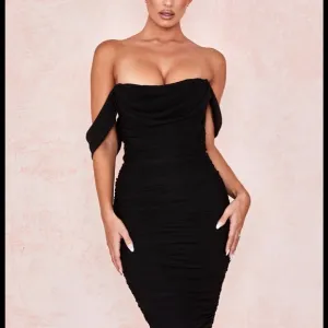 House of CB Carlotta Black dress