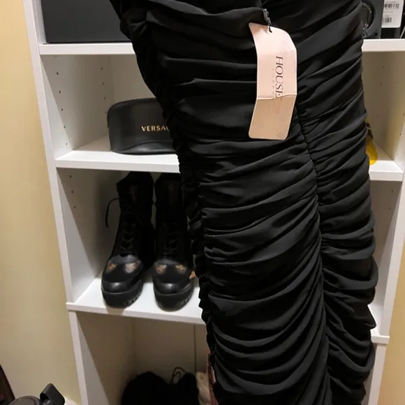 House of CB Carlotta Black dress