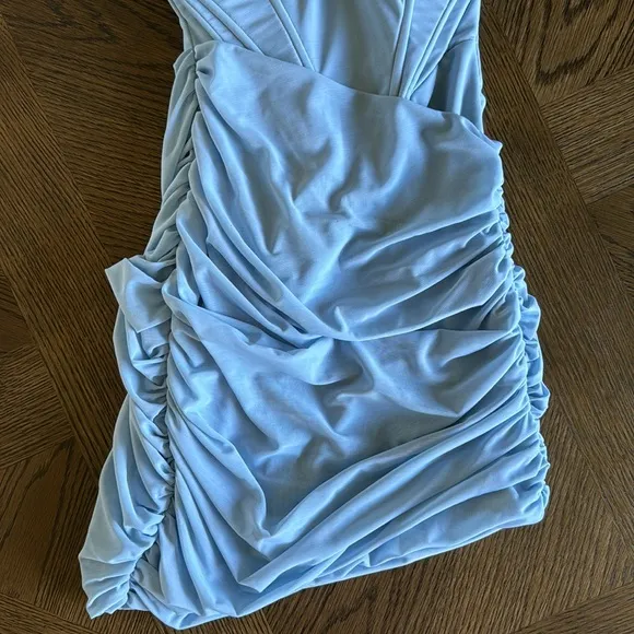 House of CB CLEMENTINE BABY BLUE CUTOUT MINI DRESS, Size X-Small D-E Cup, $209