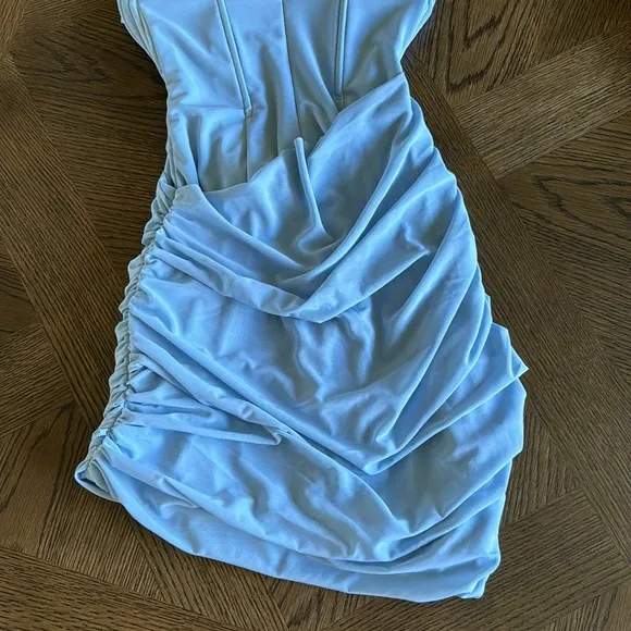 House of CB CLEMENTINE BABY BLUE CUTOUT MINI DRESS, Size X-Small D-E Cup, $209