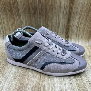 Hugo Boss Boss Green Men's Size 8 EU 41‎ Grey Low Top Casual Shoes Sneakers