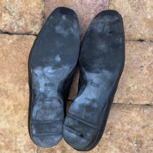 Hugo Boss Leather Dress Shoes Sz 10