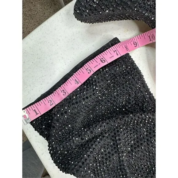 INC International Concepts Women's Gerii3 Rhinestone Knee High Boots Size 8.5 🛑