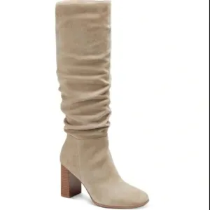 INC Womens Valdal Zipper Block Heel Knee-High Boots