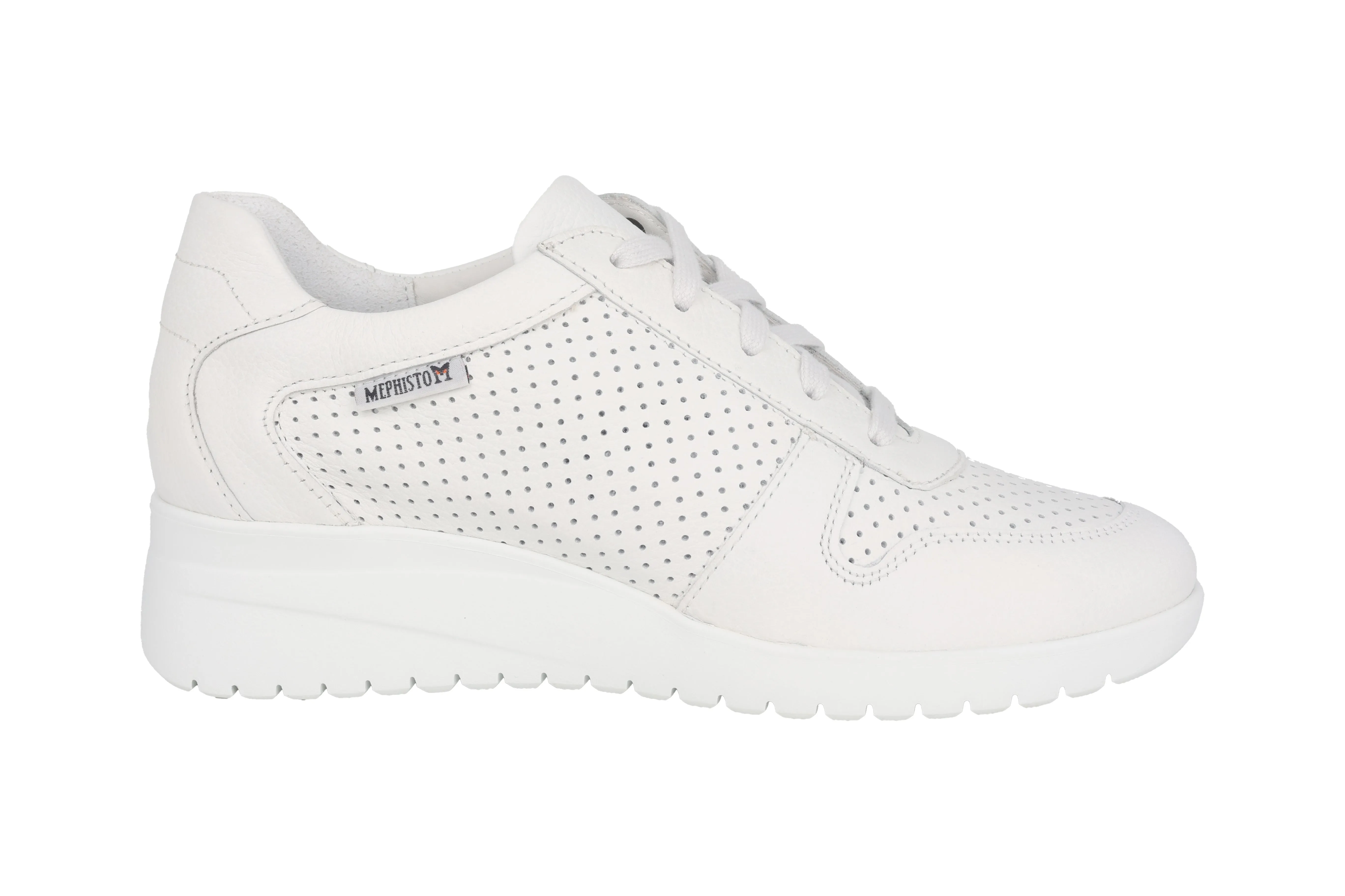 'Isa Perf' women's sneaker - white