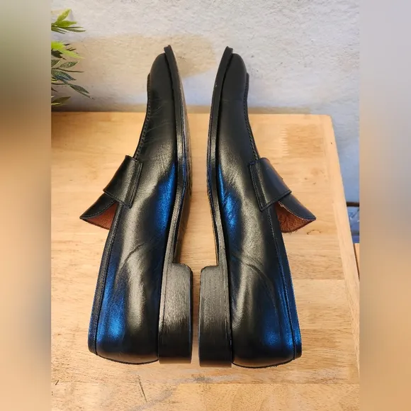 Italian  Vero Cuoio Flecs Loafer Bufalo Nero Men's  Dress Shoes size 45 Us 13