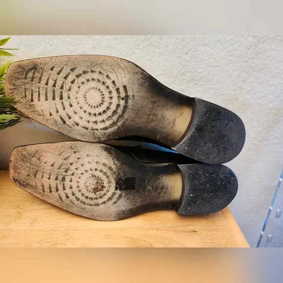 Italian  Vero Cuoio Flecs Loafer Bufalo Nero Men's  Dress Shoes size 45 Us 13
