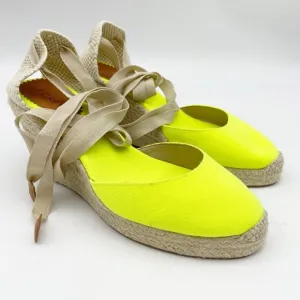 J Crew Sardinia Espadrille Platform Wedges sz 8