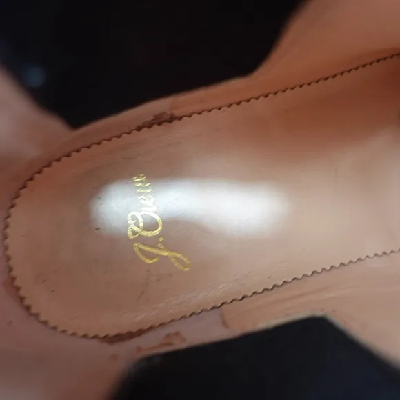 J CREW Shoes Women 9 Cognac Leather Chelsea Lexi Boot Ankle Bootie Pull On Dress