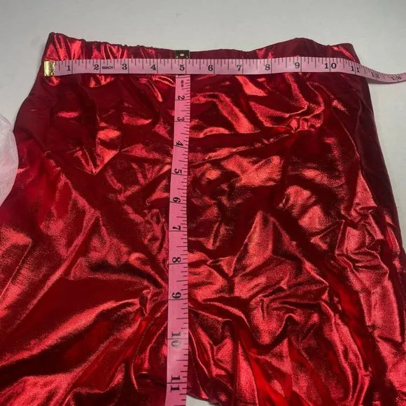 Jeffrey Campbell BNIB Small PANTALONES 6M platform women Metallic Red