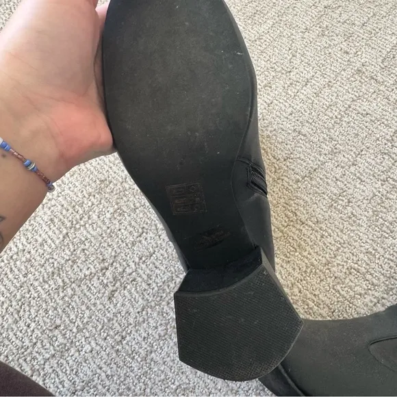 Jeffrey Campbell JEREM-KH Knee High Block Heel Boots size 7