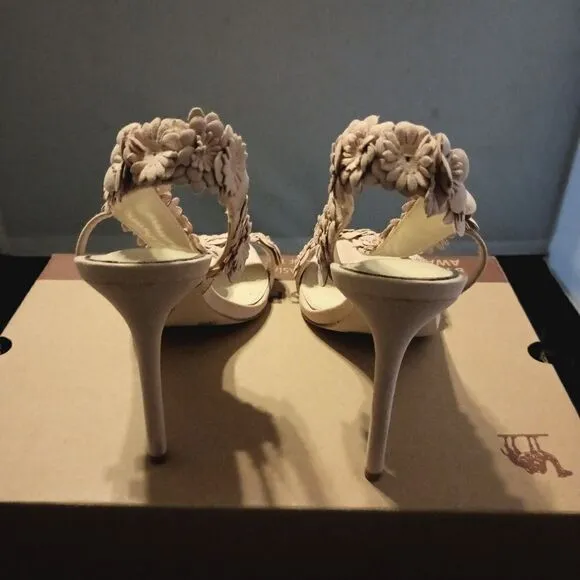 💯🔥JESSICA SIMPSON JESSIN DRESS SANDALS, WOMEN'S SIZE 7.5M, BLUSH🔥🔥SLIGHTLY