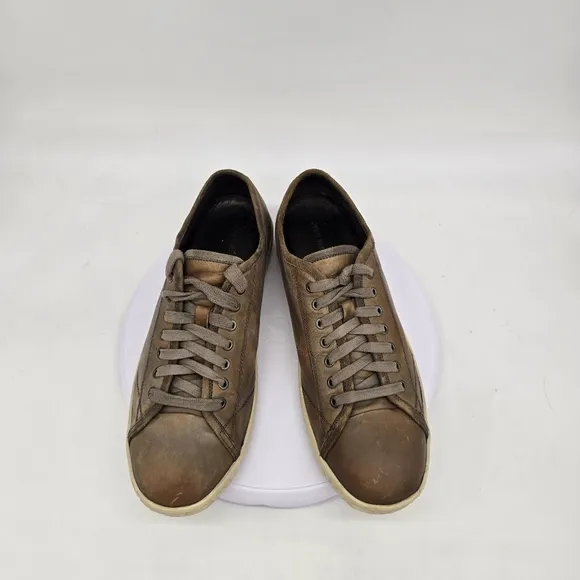 John Varvatos Shoes Men's 10M Hattan low Top Sneaker Casual Made In USA