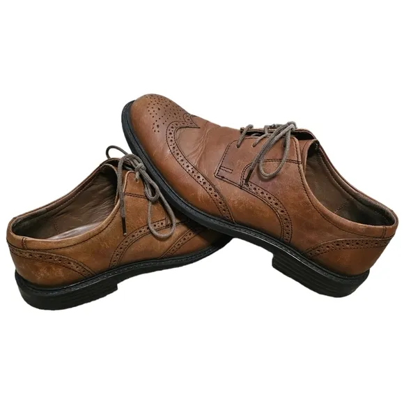 Johnston &amp; Murphy Dress Shoes Beige Size 9.5
