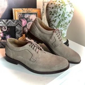Johnston &amp; Murphy Sheepskin Suede Dress Shoes