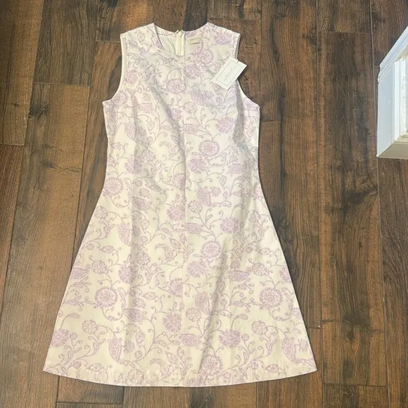 Julia Amory Baby Jane Poplin Dress - Lavender Petunia Small NWT