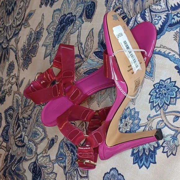 Karl Lagerfeld Paris Cieone Clear Vinyl Dress Sandals Size 10 New
