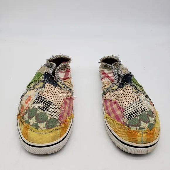 Keds Shoes Women's 8.5 Multicolored Patchwork Slip On Flats
