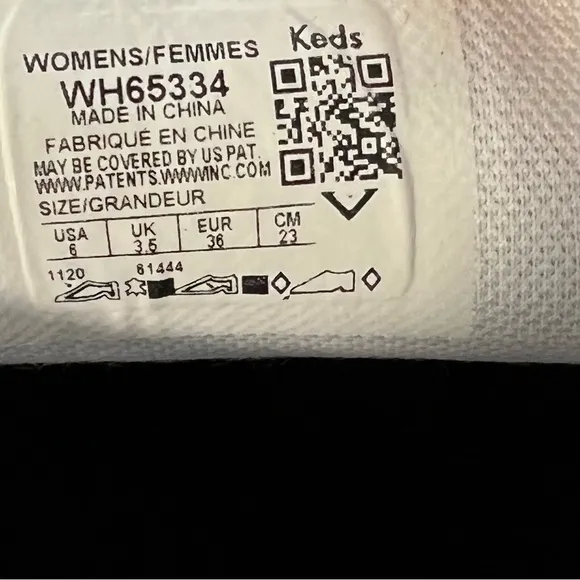 KEDS Triple Up White Leather Leopard Platform Women's Shoe Size 6 #1102