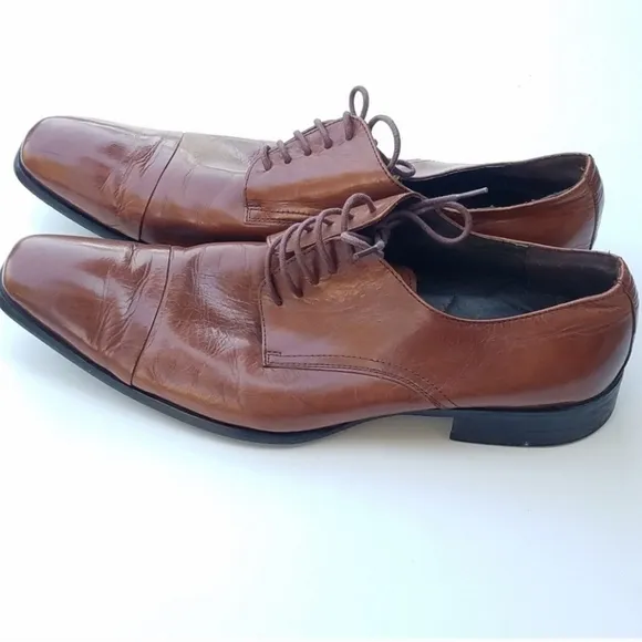 KENNETH COLE leather Oxford Men's dress shoes size 13