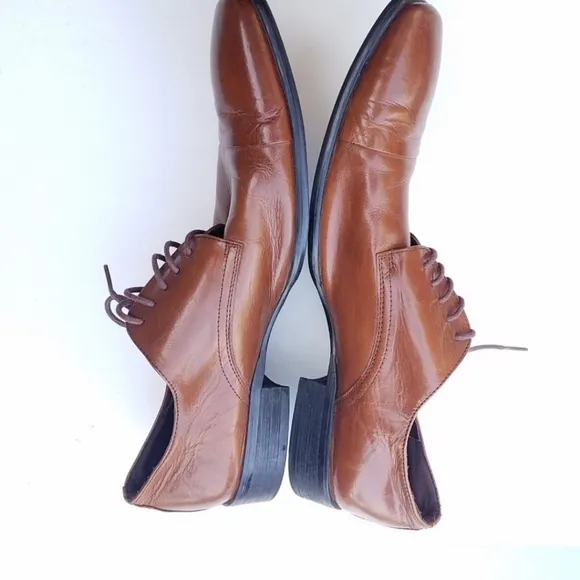 KENNETH COLE leather Oxford Men's dress shoes size 13