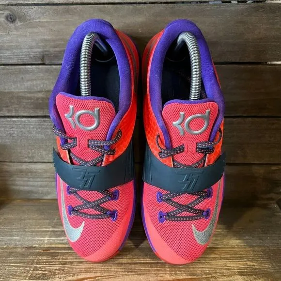 Kids Nike KD VII Hyper Punch Low Basketball Athletic Sneakers Shoes Size 6.5 Y‎