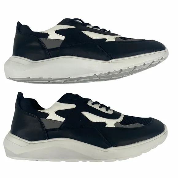 Kingside Phillip Black White Athletic Shoes