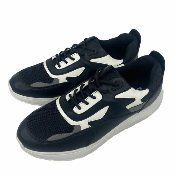 Kingside Phillip Black White Athletic Shoes