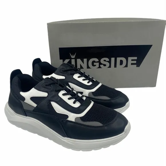 Kingside Phillip Black White Athletic Shoes
