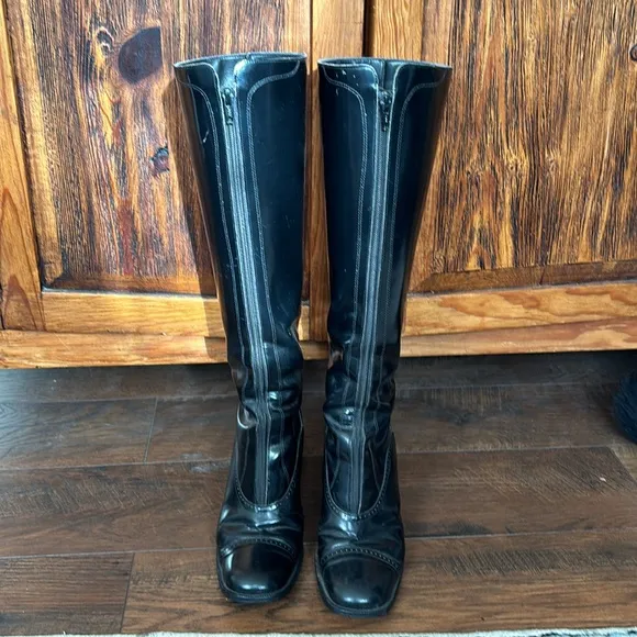 Knee high Leather Boots🤩