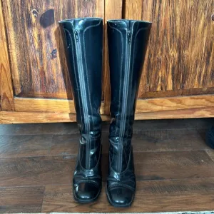 Knee high Leather Boots🤩