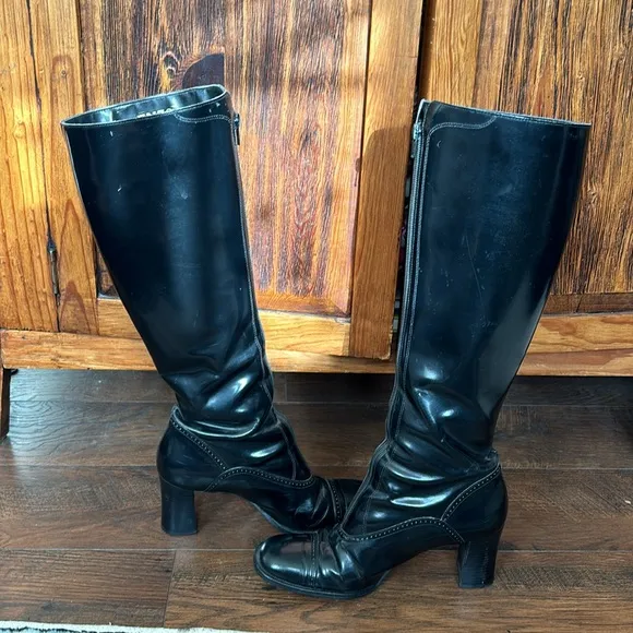 Knee high Leather Boots🤩
