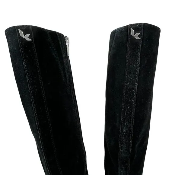 Koolaburra by UGG | Women's 5 | Madeley‎ Black Suede Knee High Boots