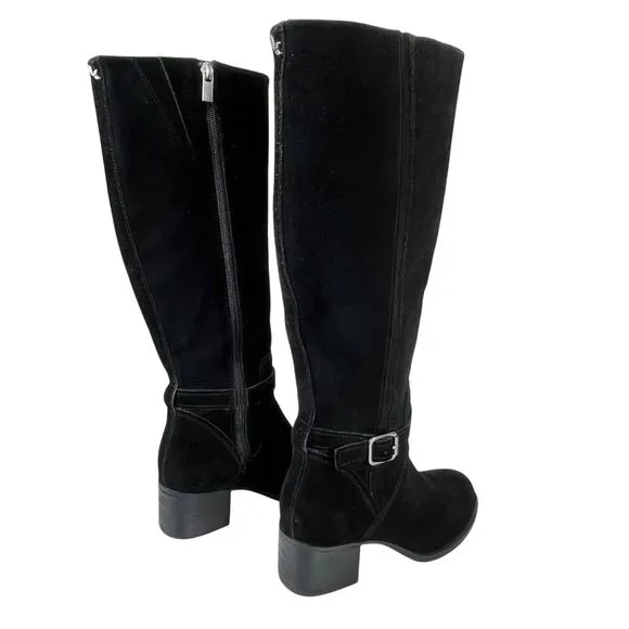 Koolaburra by UGG | Women's 5 | Madeley‎ Black Suede Knee High Boots